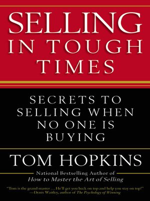 cover image of Selling in Tough Times